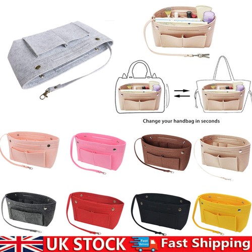 Travel organiser handbag - handbag, felt