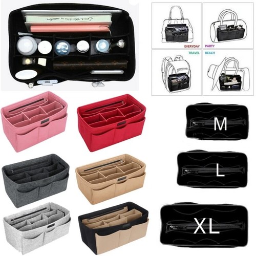 Women organizer handbag felt - organizer,