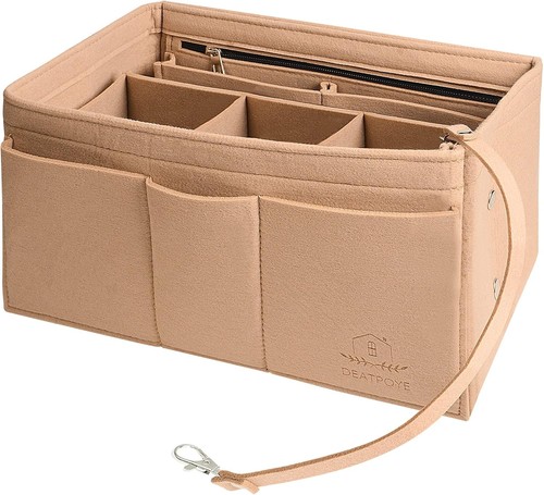 Felt tote bag organizer - bag,