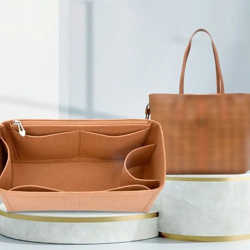 Felt purse organizer - purse, insert