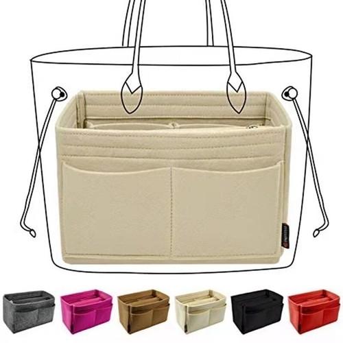 Travel organiser handbag felt - organiser,